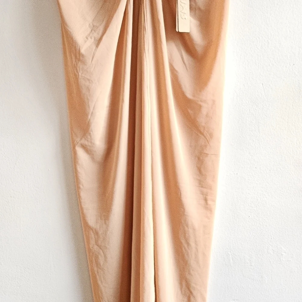 Skims Mesh Long High Slit Sarong Skirt Swim Beach Cover-Up NWT